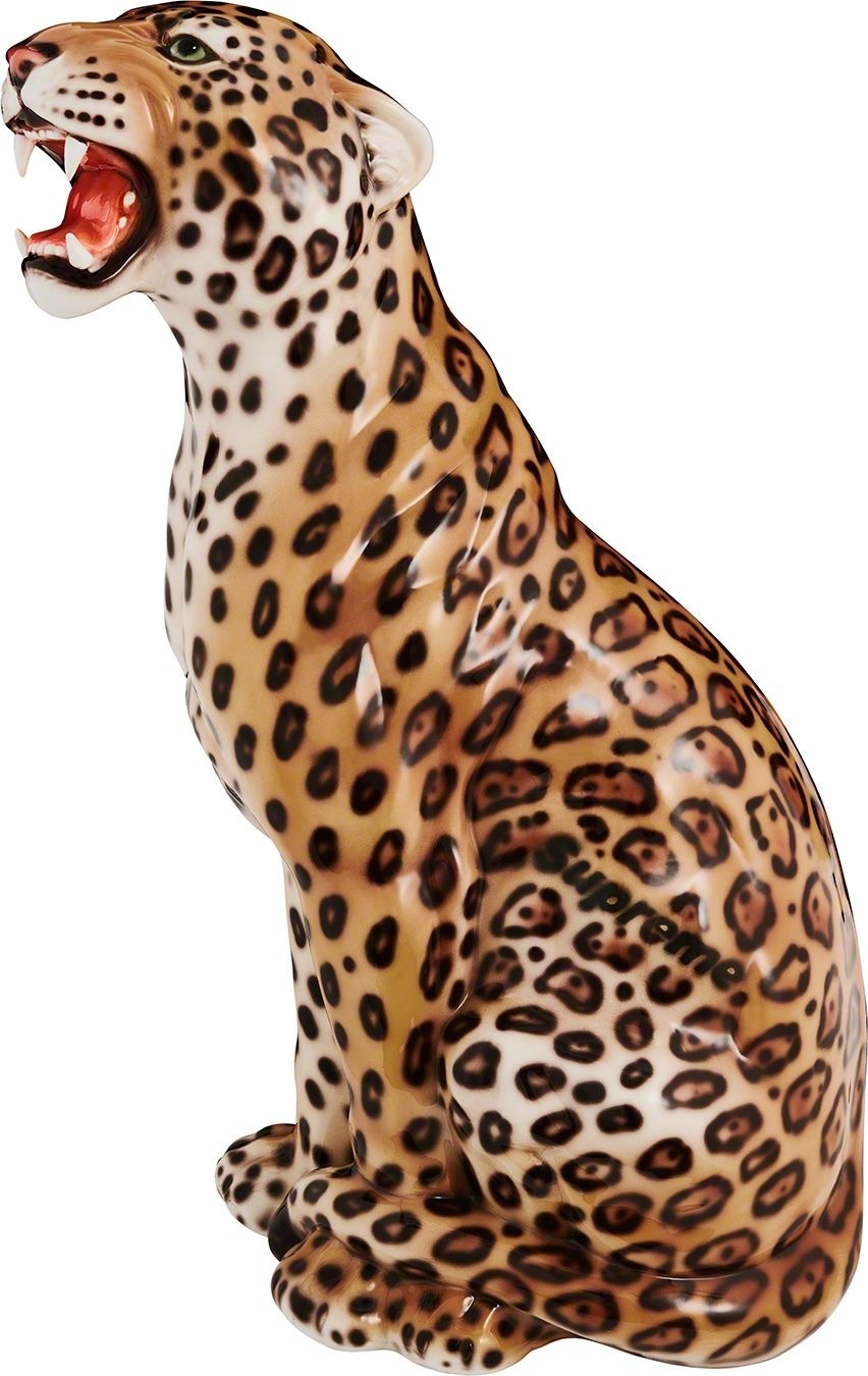 34" Porcelain Jaguar view 2